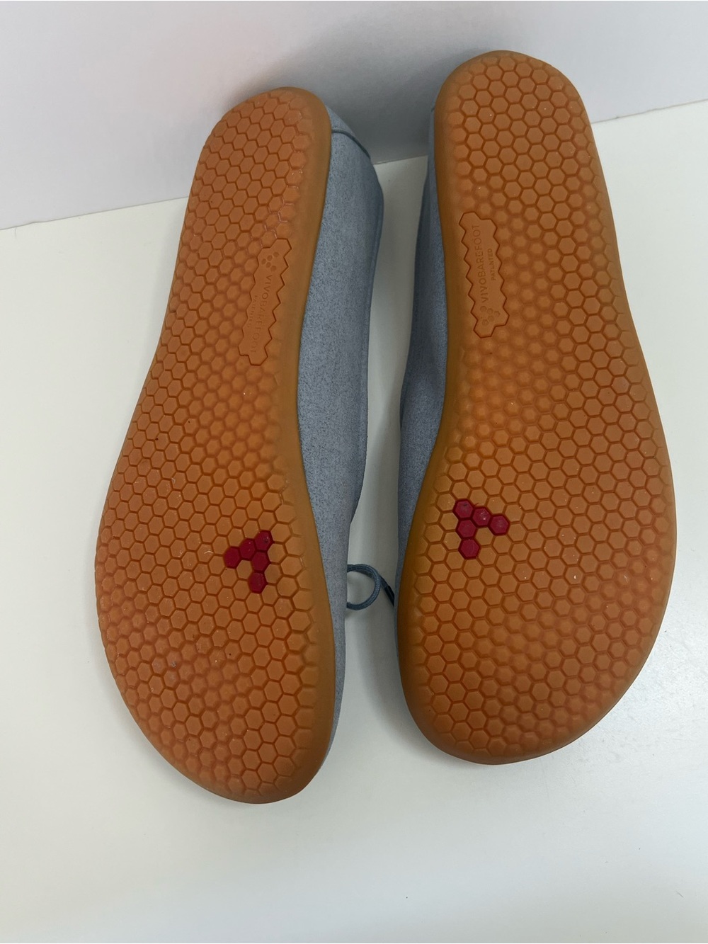 ReVivo barefoot Light Blue Women's Ballet Flats with Bow Jing Jing never worn - Picture 14 of 16